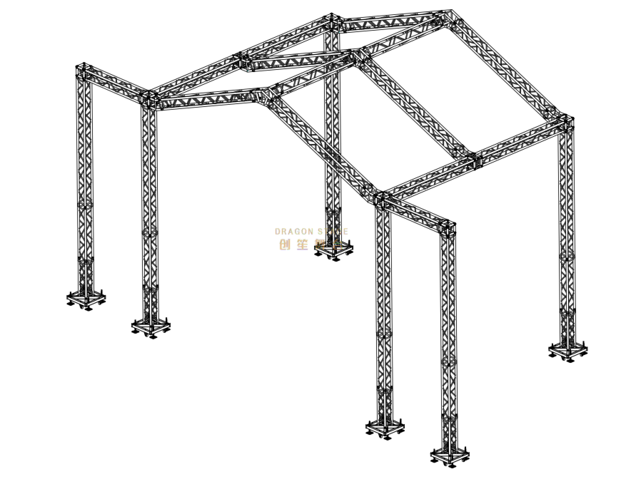 roof truss without lift