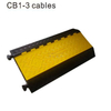 3-hole Rubber Cable Ramp for Stage Equipment