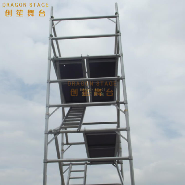 Used aluminum mobile construction scaffolding for sale