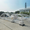 outdoor customized arched roof truss curve truss aluminum circular truss 12x12x10m