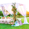 Wedding Backdrop Pipe And Drape Display Stand Exhibition Trade Show Booth Pipe for Bridal Party Outdoor Event Decoration