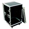 OEM /ODM Silver Hard Aluminum Tool Carrying Case with Foam Inside Aluminum Flight Case with Wheels