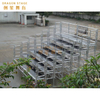 Aluminum Outdoor Indoor Grandstand Foldable Bleacher Grandstand Mobile Match Football Stadium Seats 10x6m for 126 person