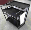 LED Aluminum Folding Mobile DJ Booth XPRS DJ Booth Trussing Stand For Night Club