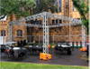 Aluminum Outdoor Cafe Stage Truss Design for Sale 6x5x3m