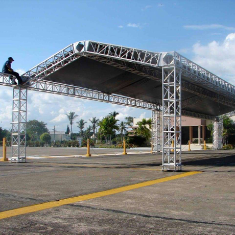 Quality Aluminum Triangular Roof Truss Lighting Truss for Events