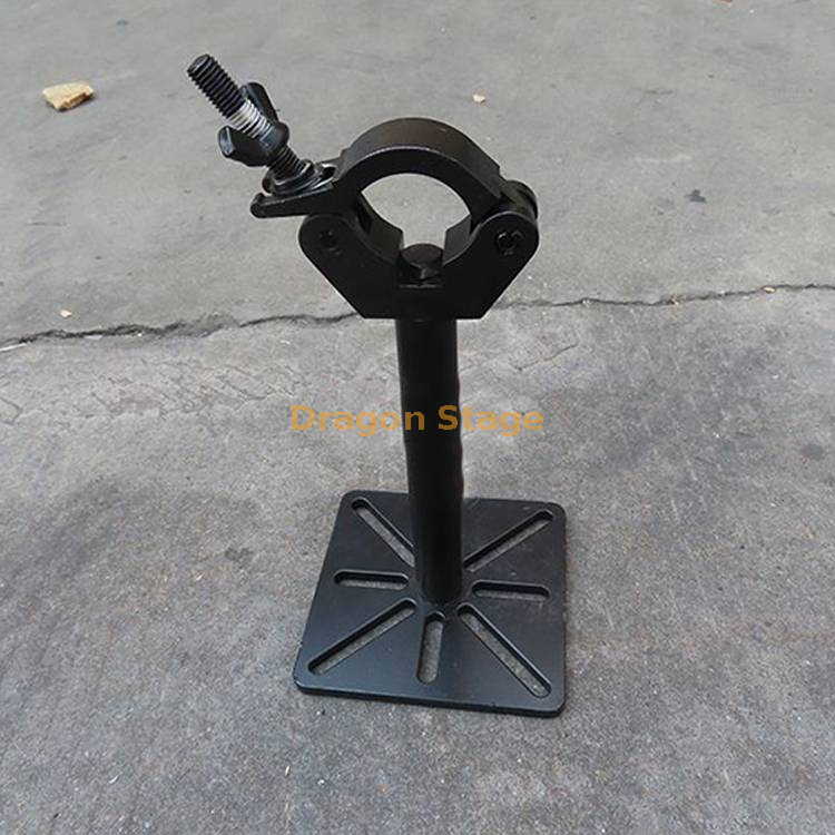 Aluminum Truss Bar LED Screen Frame Panel Adaptor for Panels with Bolts W/ Clamp for 50mm Tube Ground Stack Or Ceiling Installation
