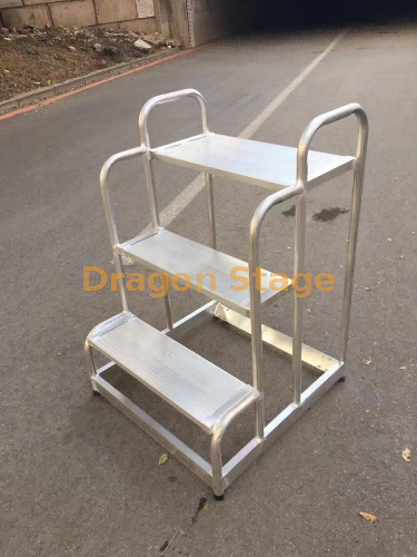 Aluminum alloy step ladder platform ladder maintenance ladder climbing ladder industrial ladder stool warehouse tally platform