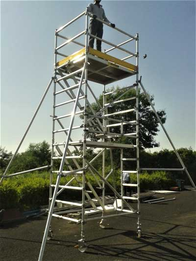 Cheap used aluminum scaffolding new types of scaffolding for sale