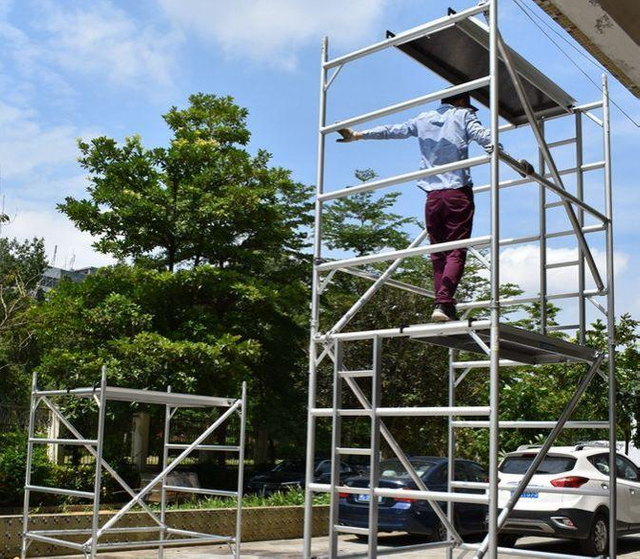 High Quality Aluminium Mobile Scaffolding Tower