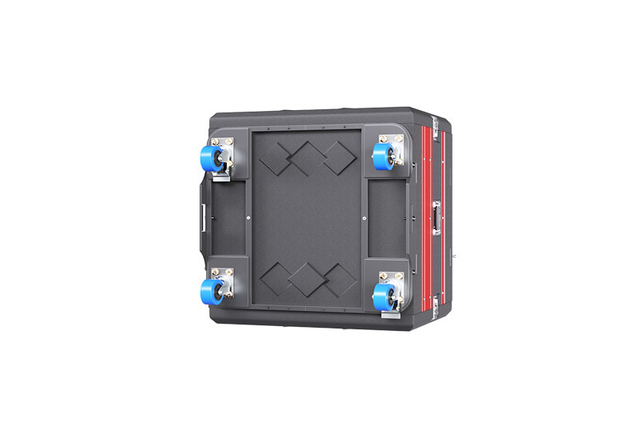 Water Proof Lightweight Plastic Case Electric Cabinet with Wheels 8U