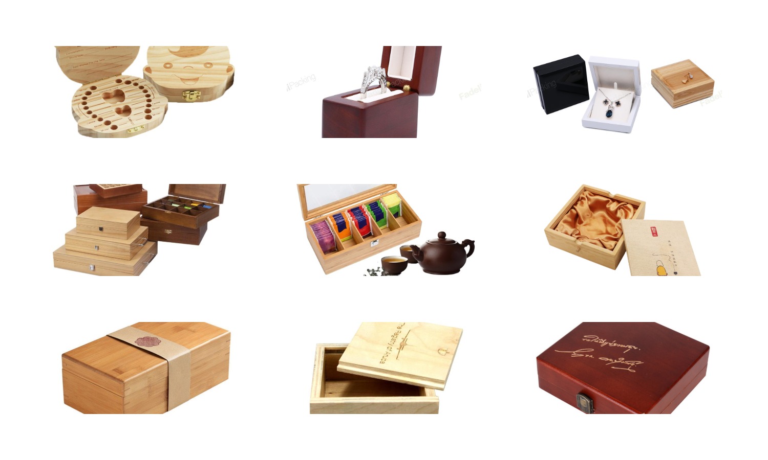 How do you manufacture wooden gift boxes?