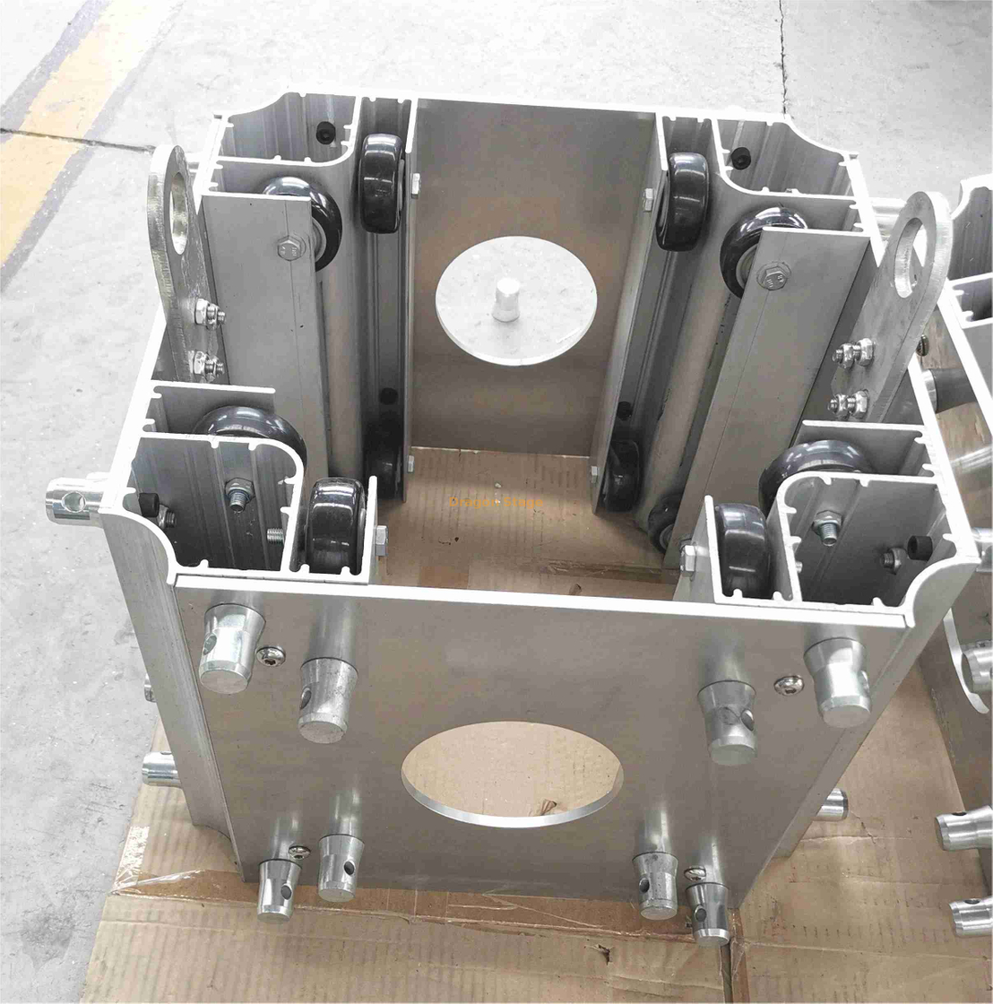 Ground Support Sleeve Block for F34 Truss Pillar Connecting F34 And F44 Truss Beam 