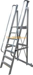 Structural Aluminum Ladder Handrail Frame for Factory Use