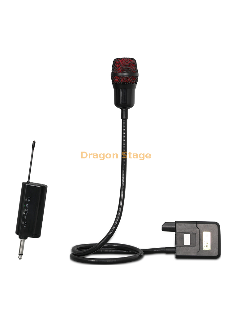 Neck hanging microphone neck hanging guitar self playing and self singing street singing piano wireless microphone