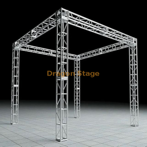 Six Ways Box Bolt/ Screw Corner Aluminum Lighting Truss For Connecting Truss