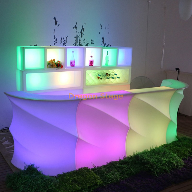 LED Table for Bar, 16RGB Colors Changing Waterproof LED Remote, Rechargeable Night Light Mood Lamp, Decorative Light for Garden Party