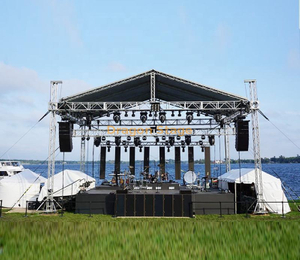 Barrier Tour Performance Aluminum Concert Truss System with Stage 6x6x6m 