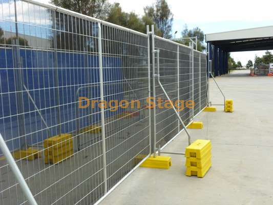 Temporary Galvanized Steel Chain Link Fence Barrier (2)