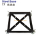 Steel Black Truss Base Plate for Aluminum Spigot Truss 