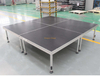 4x4ft 1.22x1.22m Quick Lock Adjustable Table Stage for Events 15sqm 4.88x3.66m