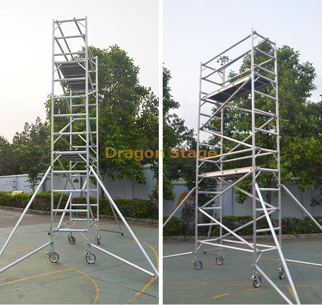 0.75x2x8.5M Aluminum Single Scaffold Unit Tower for Sale