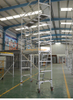 Frame System Aluminum Mobile single Scaffolding Price