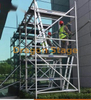 3.83m Aluminum Scaffolding with Hang Ladder Design