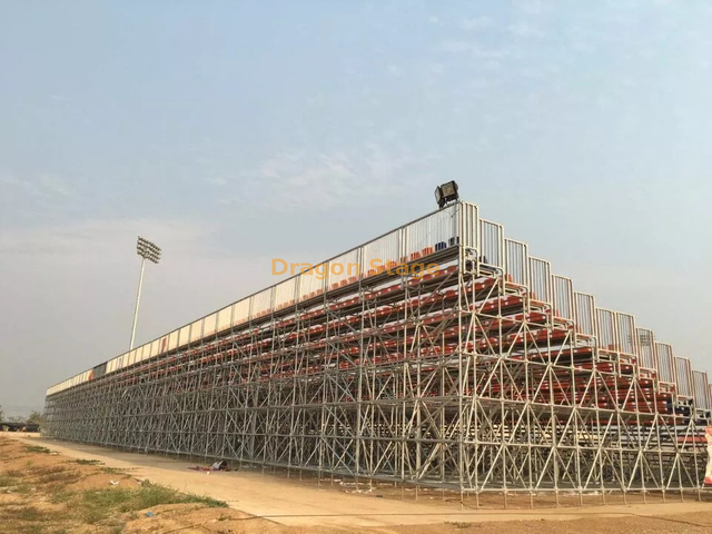 Steel Layer Outdoor Bleacher Seating System Outdoor Bleacher System
