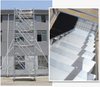 aluminum cantilever scaffold rail