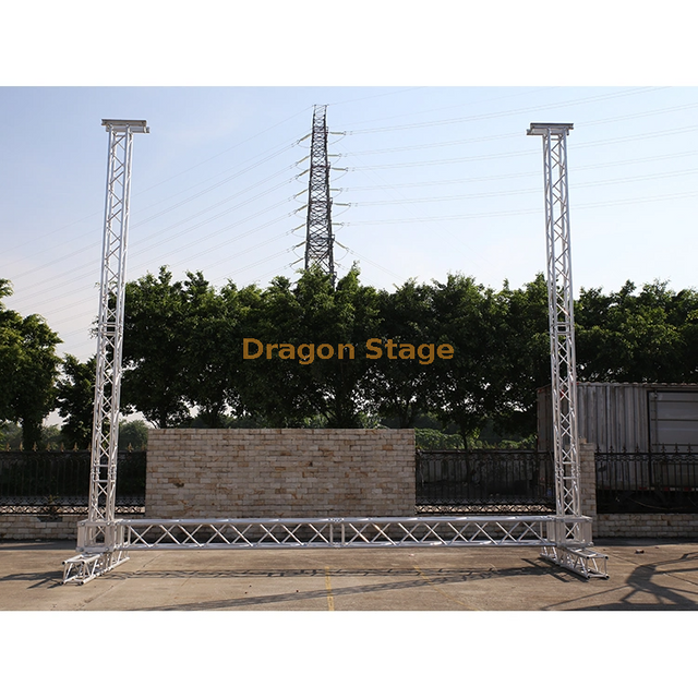 Led Display Screen Stage Background Truss for Led Video Wall 6x6m