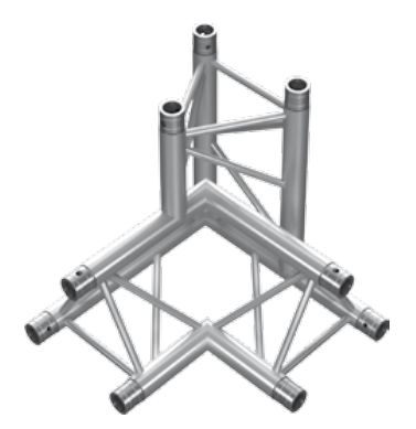 PT33-C34 triangle tubes 50×2 truss lighting