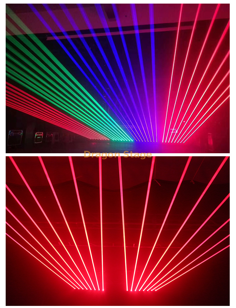 500MW Full Color KTV Pub Light Bar 8 Eye Beam Laser Spot Light (3)