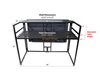 Foldable Black Aluminum Dj Booth Table