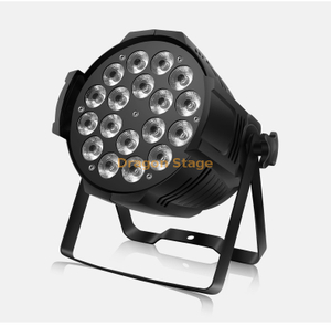 Waterproof 18 LED Full-color PAR Lights Five-in-one Waterproof Par Lights + Built-in RDM Remote Dialing