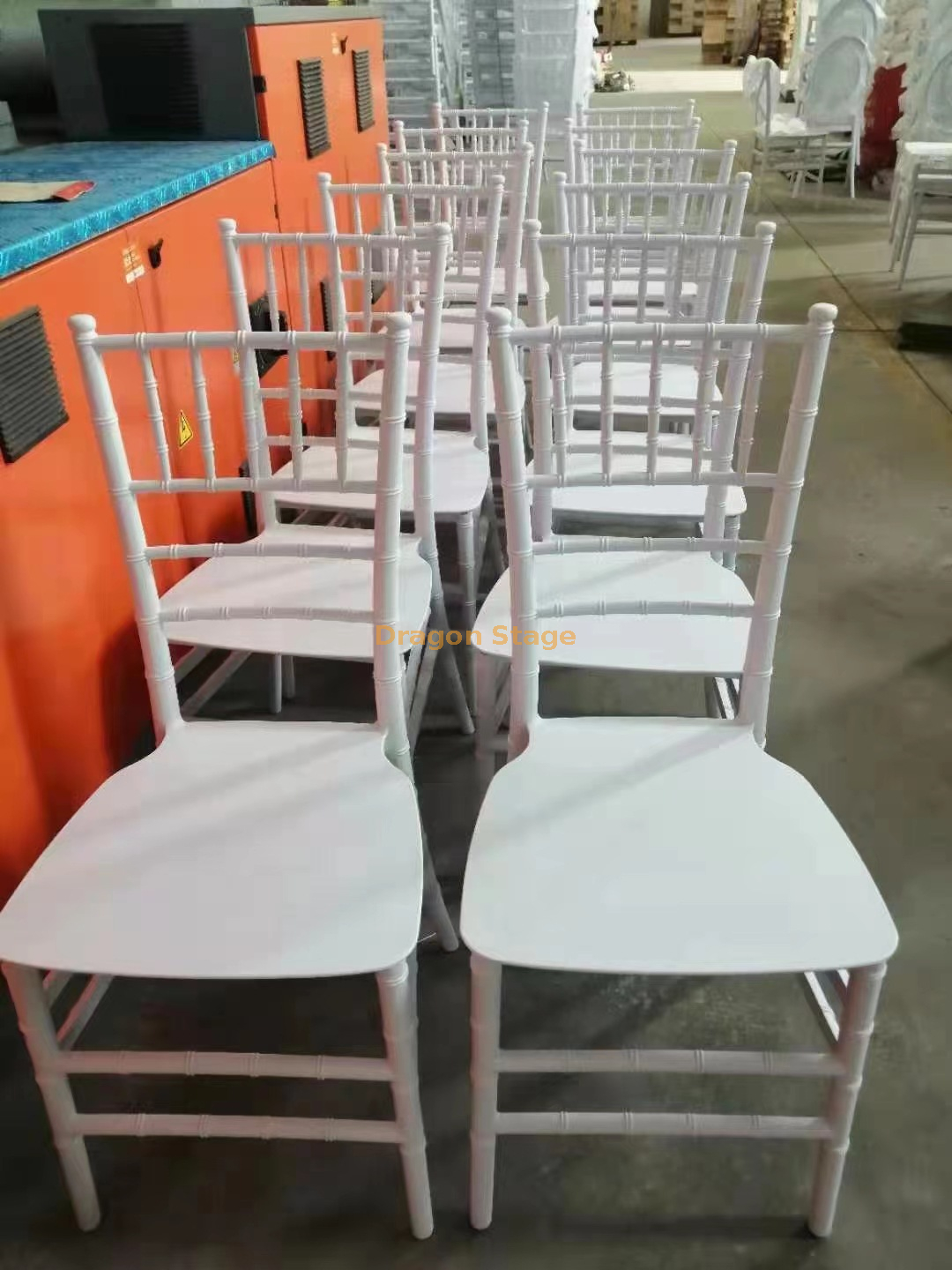 White Plastic Cane Chair (8)