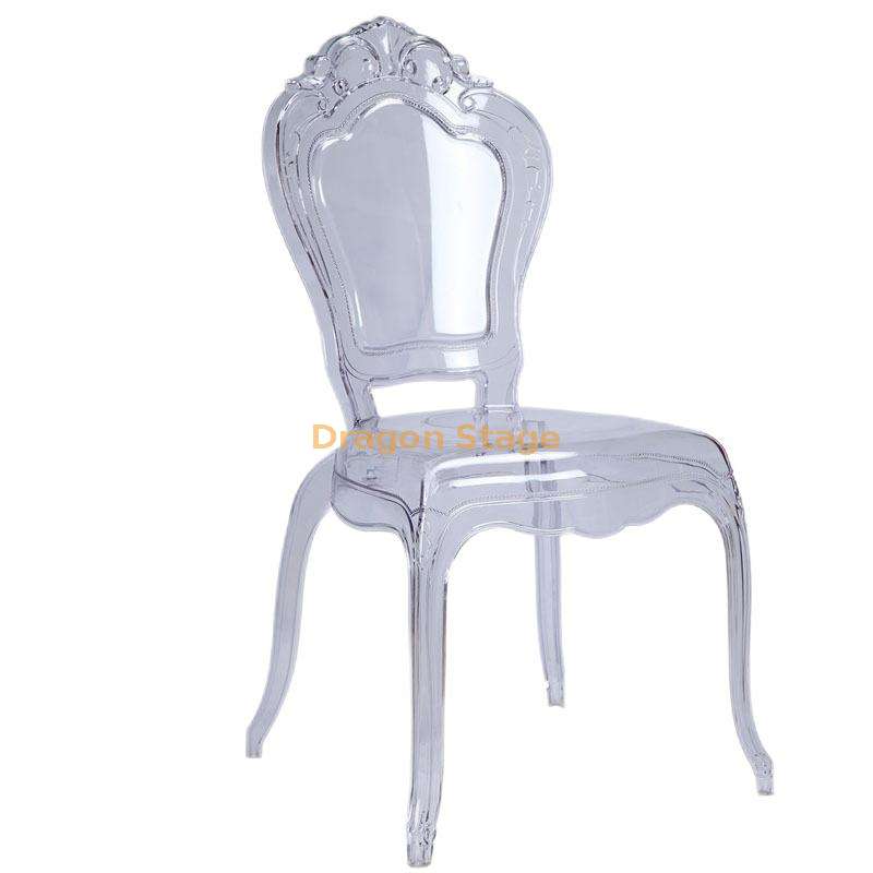 European Style Crystal Back Chairs (2)