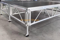 64x60ft Aluminum Concert Modular Mobile Stage for Events TUV Certified Stage 19.52x18.3m