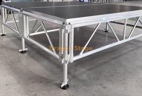 64x60ft Aluminum Concert Modular Mobile Stage for Events TUV Certified Stage 19.52x18.3m