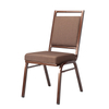 Guangdong manufacturer direct sales hotel square back chairs, metal dining chairs, square back chairs wholesale dining chairs, simple metal chairs, straight hair