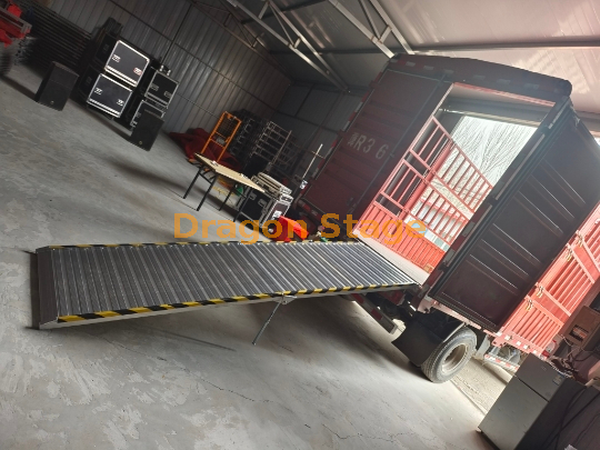 Heavy Truck Container Truck Aluminum Loading Ramp 3m