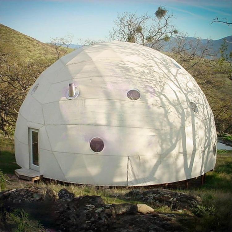 Leisure Glamping White Dome Tent