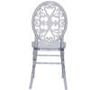 Hot selling crystal Napoleon bamboo chair acrylic disassembly wedding chair outdoor activity portable chair