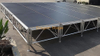 Assemble Portable Stage Movable Aluminum Stage for Outdoor Concert Event 2.44x1.22m