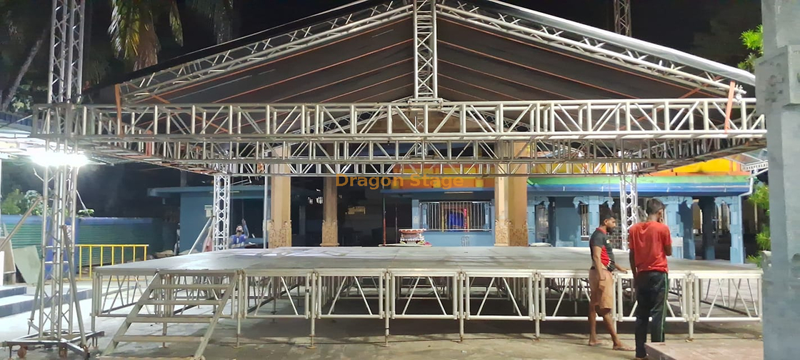 Outdoor Aluminum Trusses Stage 12x6x9m