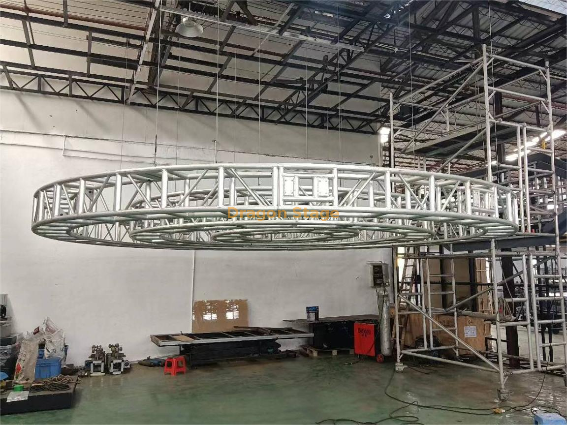 Custom Circular Concert Aluminum Sound Truss for Night Club (2)