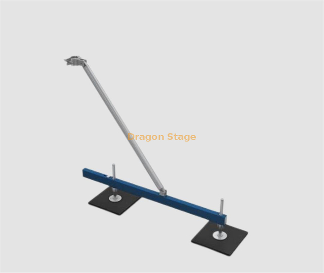 Aluminum Milos Truss Base Long Outrigger with Rubber Pad
