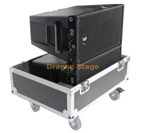 Waterproof Hardware Event Aluminum Flight Case To Put TV with Wheels