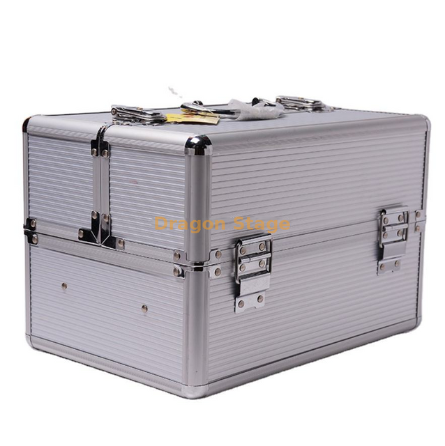 Portable Makeup Box Professional Party Aluminum Alloy Tool Box