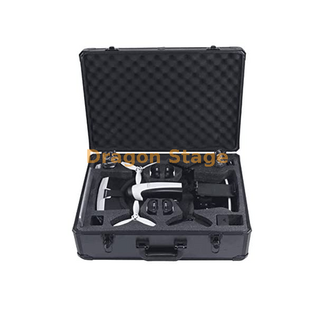 Aluminum Event Black Hard Travel Protect Case For Professional